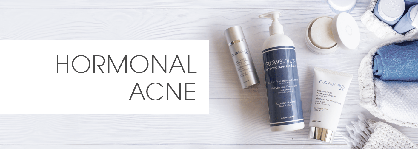 Hormonal Acne Products Probiotic Cleanser for Hormonal Acne GLOWBIOTICS