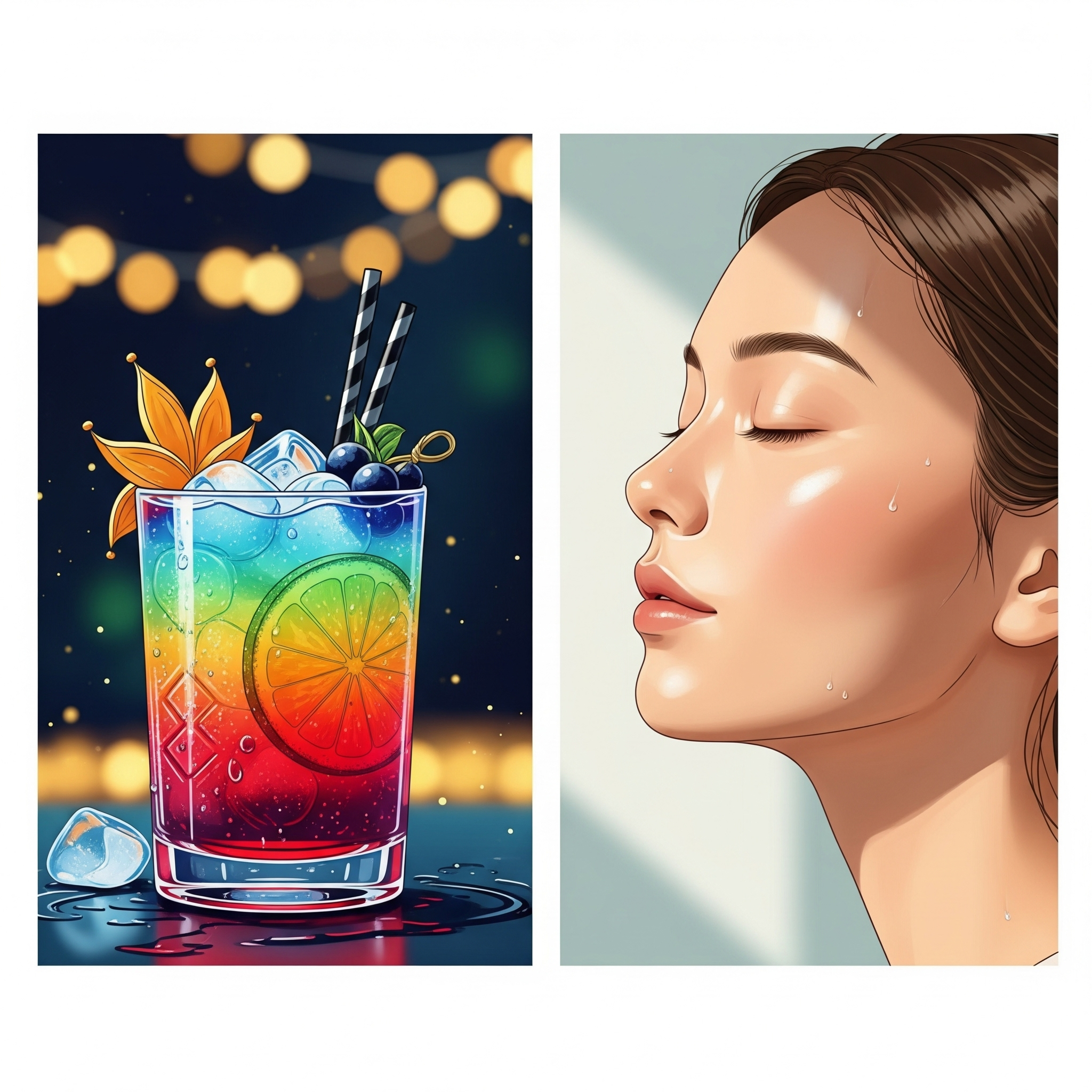 Happy Hour, Unhappy Skin? How Summer Indulgences Affect Your Glow