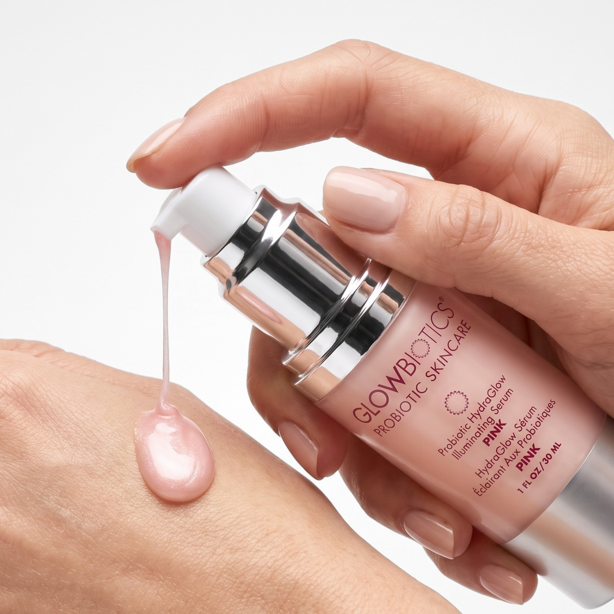 Probiotic HydraGlow Illuminating Serum Pink