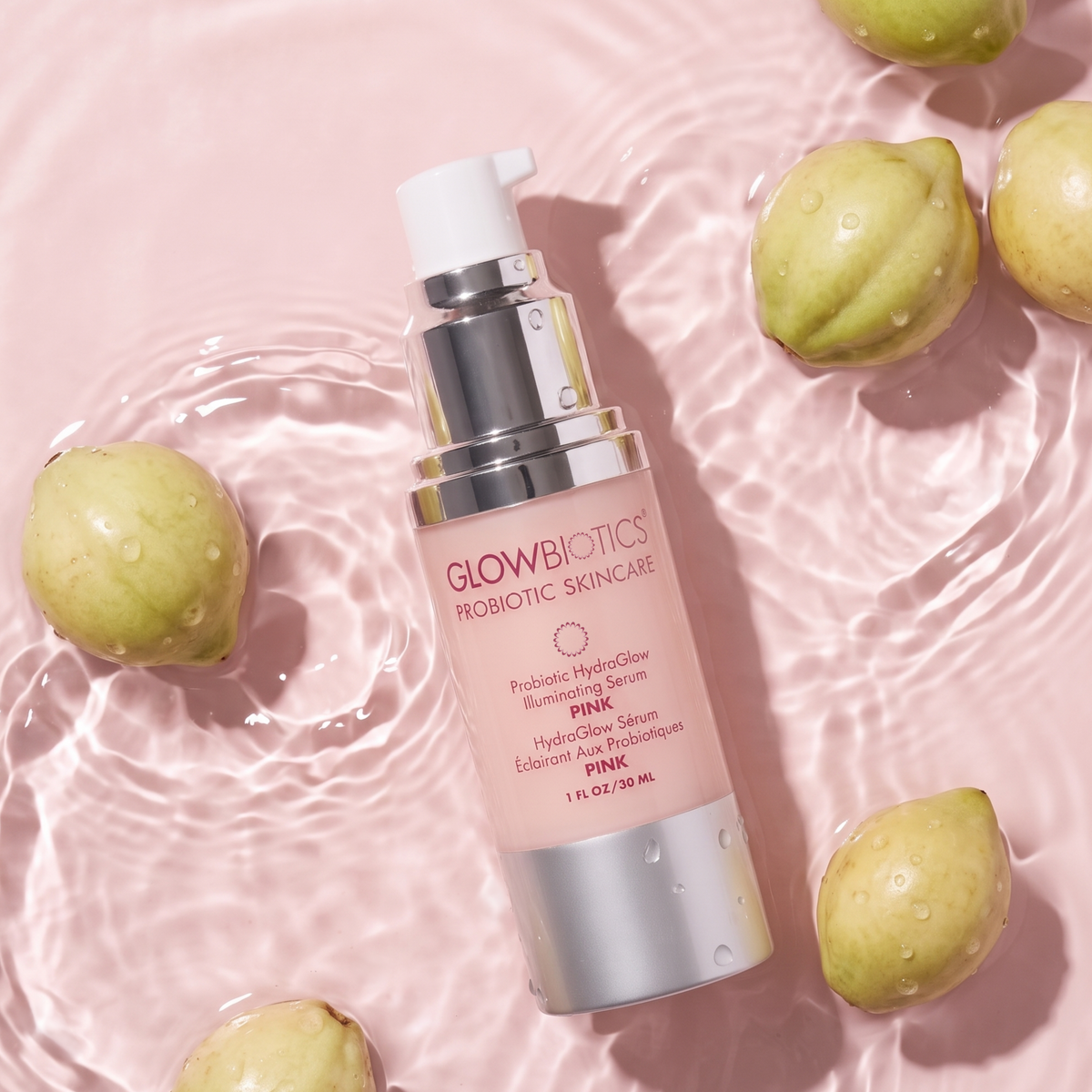 Probiotic HydraGlow Illuminating Serum Pink