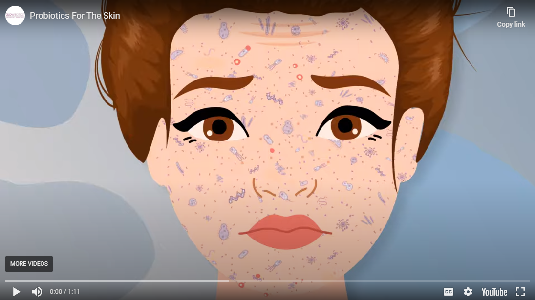 Load video: Probiotics for the skin