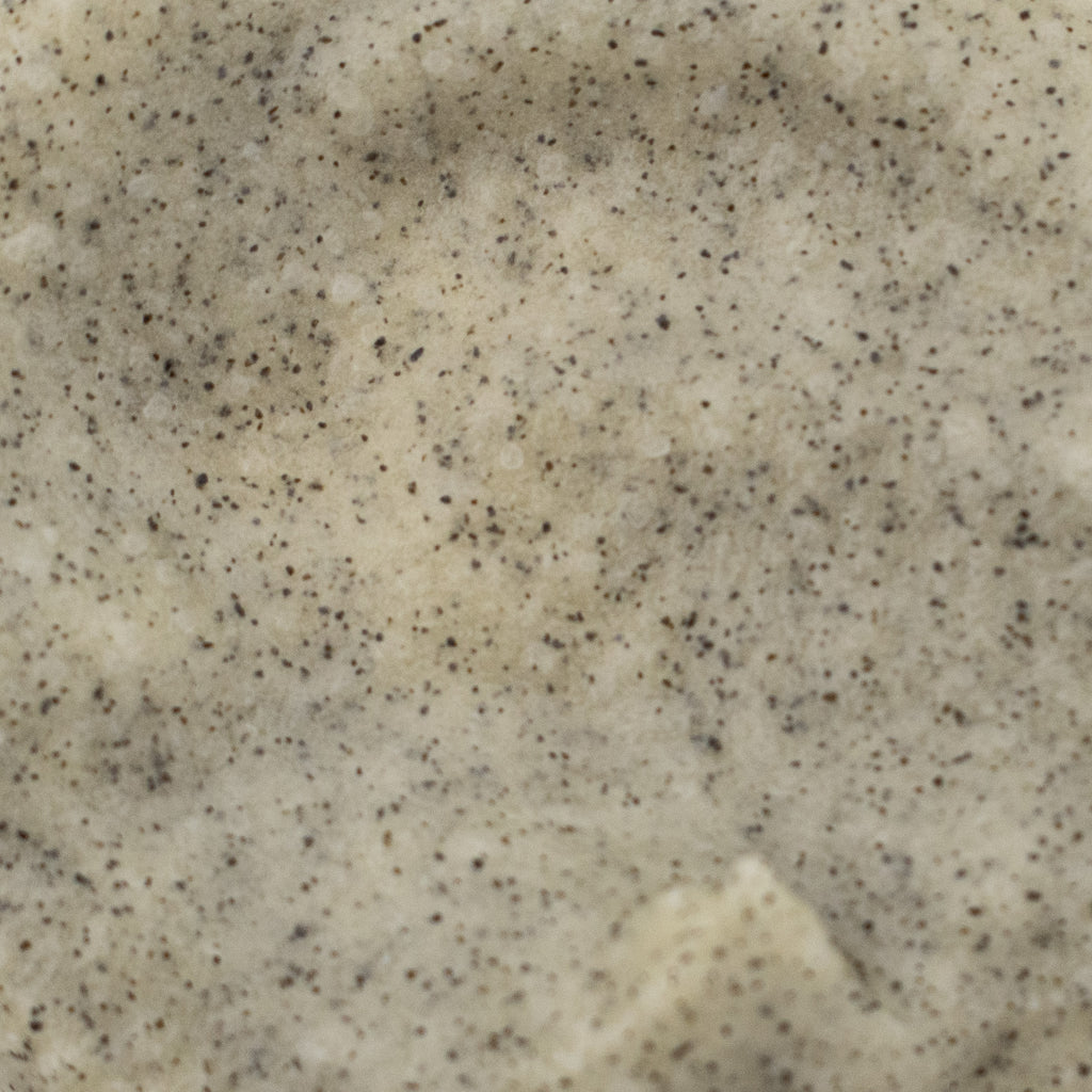 Close-up of the Probiotic Volcanic and Enzyme Polish texture showing fine volcanic exfoliating particles in cream
