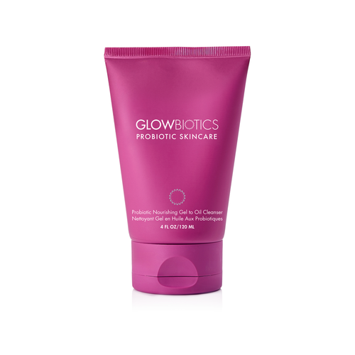 Glowbiotics Probiotic Nourishing Gel to Oil Cleanser, 4 oz, front view