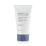 Glowbiotics Probiotic Revitalizing Cleanser in white and blue tube, 5 fl oz, on white background