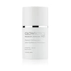 Bottle of Glowbiotics Probiotic Clarifying Lotion on a white background