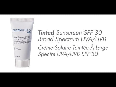 Tinted Sunscreen SPF 30 Broad Spectrum UVA/UVB 10ml